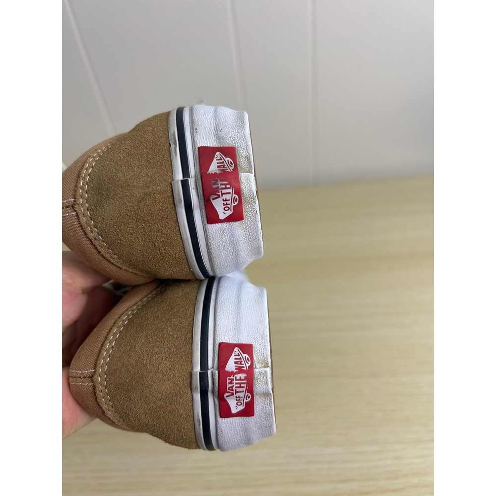 Vans Sneakers Size 9 Brown Walnut Old Skool Low Top Skate Shoes retro streetwear - Picture 6 of 10